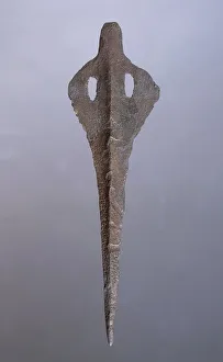 Bronze spearhead, from Amorgos Island, Greece Bronze spearhead, from Amorgos Island, Greece