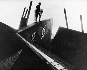 ' The Cabinet of Dr Caligari' 1919. German silent film. Director: Robert Wiene ' The Cabinet of Dr Caligari' 1919. German silent film. Director: Robert Wiene