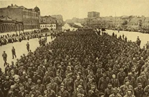 Captured German army soldiers in Russia Captured German army soldiers in Russia