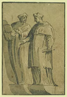 Images Dated 1st January 1532: The Cardinal And The Doctor