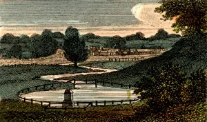 Chadwell Springs near Ware, Hertfordshire, England, a source of water which was taken Chadwell Springs near Ware, Hertfordshire, England, a source of water which was taken