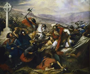 Charles Martel, the Hammer (c688-741), founder of the Carolingian dynasty and grandfather Charles Martel, the Hammer (c688-741), founder of the Carolingian dynasty and grandfather