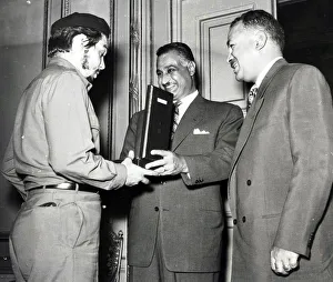 Che Guevara with Gamal Abdul Nasser Che Guevara with Gamal Abdul Nasser