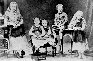 Children of the Sklodovski family. Left to right: Zosia Children of the Sklodovski family. Left to right: Zosia