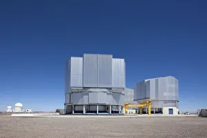 Chile, Antofagasta Region, Atacama Desert, Paranal Observatory, operated by European Southern Observatory (ESO), view of Very Large Telescope (VLT) Chile, Antofagasta Region, Atacama Desert, Paranal Observatory, operated by European Southern Observatory (ESO), view of Very Large Telescope (VLT)