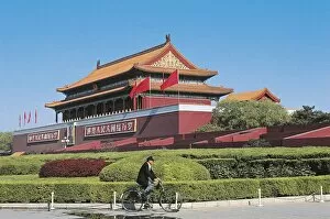 China - Beijing. Forbidden City. Imperial Palace (UNESCO World Heritage List, 1987). Entrance to Forbidden City Wu Gate
