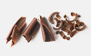 Chocolate shavings