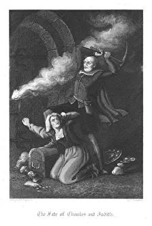 Chowles the coffin maker and Judith Malmayns the plague nurse, dying with their stolen Chowles the coffin maker and Judith Malmayns the plague nurse, dying with their stolen