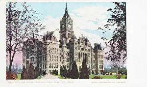 City and Country Building, Salt Lake City, Utah Postcard. ca. 1888-1905, City and Country Building, Salt Lake City, Utah Postcard City and Country Building, Salt Lake City, Utah Postcard. ca. 1888-1905, City and Country Building, Salt Lake City, Utah Postcard