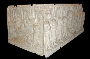 City gates sarcophagus 395 A.D