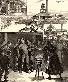 Colliery explosion near Accrington, North Lancashire, England, November 1883 Colliery explosion near Accrington, North Lancashire, England, November 1883
