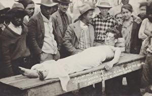 Corpse of Gustavo Garcia. ca. February 1913, Nuevo Laredo, Mexico Corpse of Gustavo Garcia. ca. February 1913, Nuevo Laredo, Mexico
