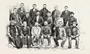 Images Dated 1st January 1884: The Crew Of The Nisero