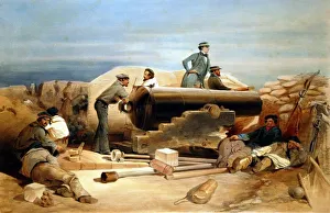Crimean (Russo-Turkish) War 1853-1856: A Quiet Day in the Diamond Battery Crimean (Russo-Turkish) War 1853-1856: A Quiet Day in the Diamond Battery