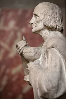 Statue Gallery: Cure d Ars sculpture in Saint-Roch church