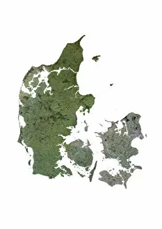 Denmark, Satellite Image