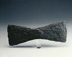 Double bitted iron axe, from Pompei Double bitted iron axe, from Pompei