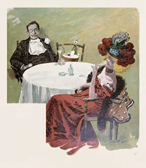 Drinking Champagne By Franz Hlavaty Drinking Champagne By Franz Hlavaty