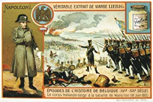 Dutch and Belgian forces in action at the Battle of Waterloo, 8 June 1815 Dutch and Belgian forces in action at the Battle of Waterloo, 8 June 1815