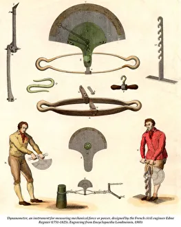 Dynamometer, an instrument for measuring mechanical force or power