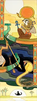 In Egyptian mythology, Ra was supreme sun god. Belief in him was so strong that the In Egyptian mythology, Ra was supreme sun god. Belief in him was so strong that the