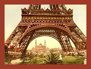 Images Dated 1st January 1900: Eiffel Tower And The Trocadero