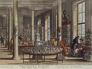 England, London, Wedgwood and Byerley Shop, 1809 England, London, Wedgwood and Byerley Shop, 1809