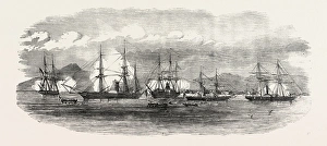 English And French Steamers In The Harbour Of Gonaive English And French Steamers In The Harbour Of Gonaive