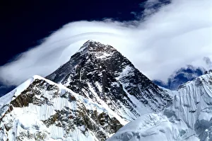 Everest summit. Solu Khumbu. Nepal Everest summit. Solu Khumbu. Nepal