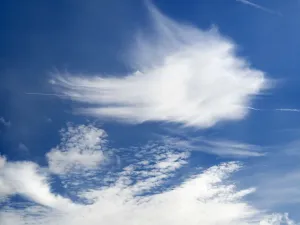 Cloudscape Print over Oxford, England