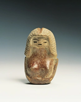 Female statuette from Valdivia culture, terracotta Female statuette from Valdivia culture, terracotta