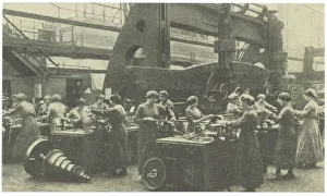 Female workers during World War I Female workers during World War I