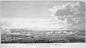 Field of the Battle of Marengo, 14 June 1800 at the moment of victory. French forces Field of the Battle of Marengo, 14 June 1800 at the moment of victory. French forces