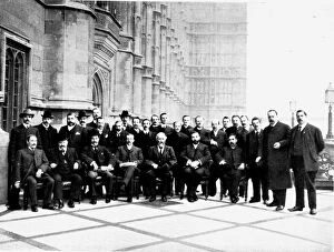 British Culture Gallery: First Parliamentary Labour (Socialist) Party gathered