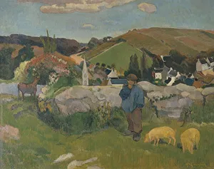 France, Breton Landscape, 1888, oil on canvas France, Breton Landscape, 1888, oil on canvas