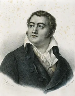 France, Nantes, portrait of French politician, Georges Cadoudal France, Nantes, portrait of French politician, Georges Cadoudal