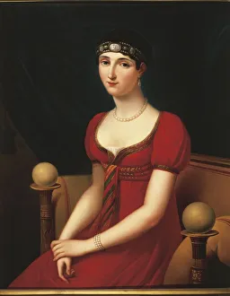 France, Portrait of Pauline Borghese Bonaparte, younger sister of Napoleon I of France France, Portrait of Pauline Borghese Bonaparte, younger sister of Napoleon I of France