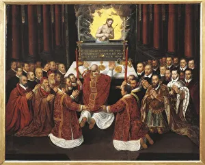 France, Rouen, Mass Celebrated in VeNice before Henry III of Valois France, Rouen, Mass Celebrated in VeNice before Henry III of Valois