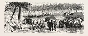Franco-prussian War: Camp Scene Within The City Walls Of Paris Franco-prussian War: Camp Scene Within The City Walls Of Paris