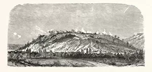 Franco-prussian War: The North Side Of Mont D avron During The Bombardment By The Germans On 27 December 1870
