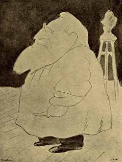 (Francois) Auguste (Rene) Rodin (1814-1917) French sculptor. From Fifty Caricatures (Francois) Auguste (Rene) Rodin (1814-1917) French sculptor. From Fifty Caricatures