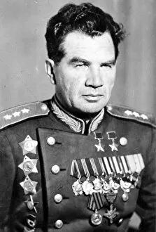 Images Dated 21st March 2014: General vasily chuikov, commander of 62nd army