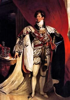 Britain Collection: George IV 1762 - 1830, King of Great Britain 1820 - 1830. Portrait as prince Regent