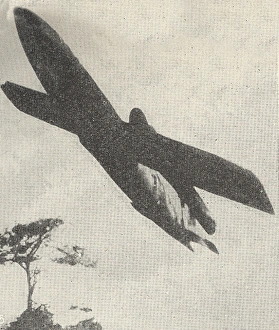German V2 Flying bomb
