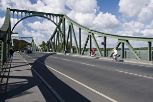 Germany, Glienicker Bruecke (Glienicke Bridge), also known as Bridge of Spies Germany, Glienicker Bruecke (Glienicke Bridge), also known as Bridge of Spies