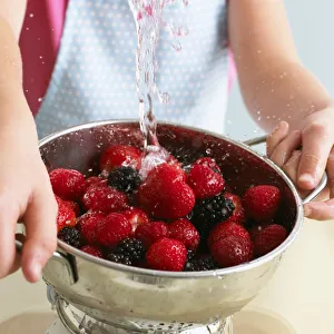 Fruit Healthy Food Strawberries Blackberries