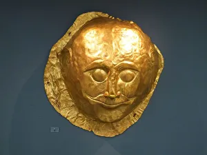 Gold death-masks, 16th century BC Gold death-masks, 16th century BC