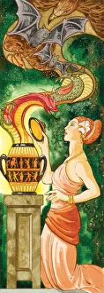In Greek mythology, Pandora disobeyed Zeus and opened the box that contained all of the In Greek mythology, Pandora disobeyed Zeus and opened the box that contained all of the