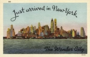 Carte Postale New-York année 80 The Fun City
