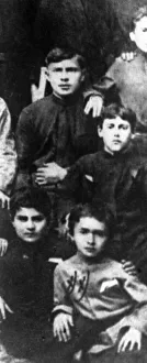 A group of school children in gori, georgia in the 1890s, stalin is on the lower right A group of school children in gori, georgia in the 1890s, stalin is on the lower right